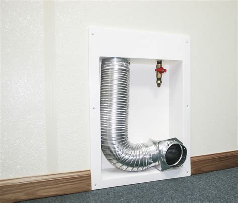 metal dryer vent box|best recessed dryer vent box.